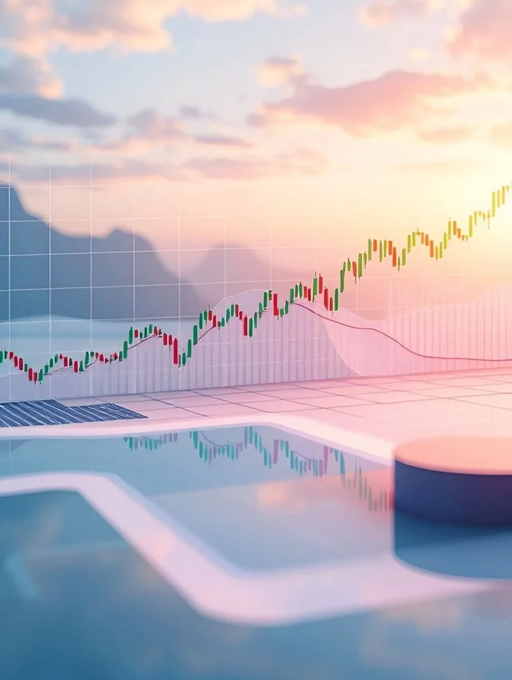 Рост котировок на фоне рассвета — символ оптимизма инвесторов PK Assets AG